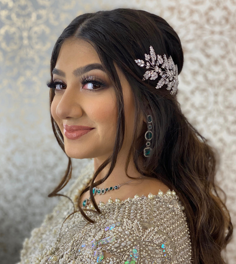 Aisha Headpiece – Hijab Couture Bridal display picture 1