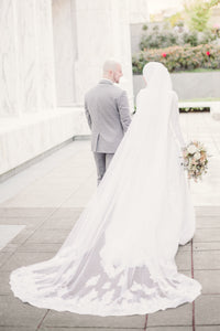 Antique Lace Cathedral Veil